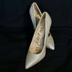 Sam Edelman Gold Jeweled Stiletto Heels – Size 6 – New